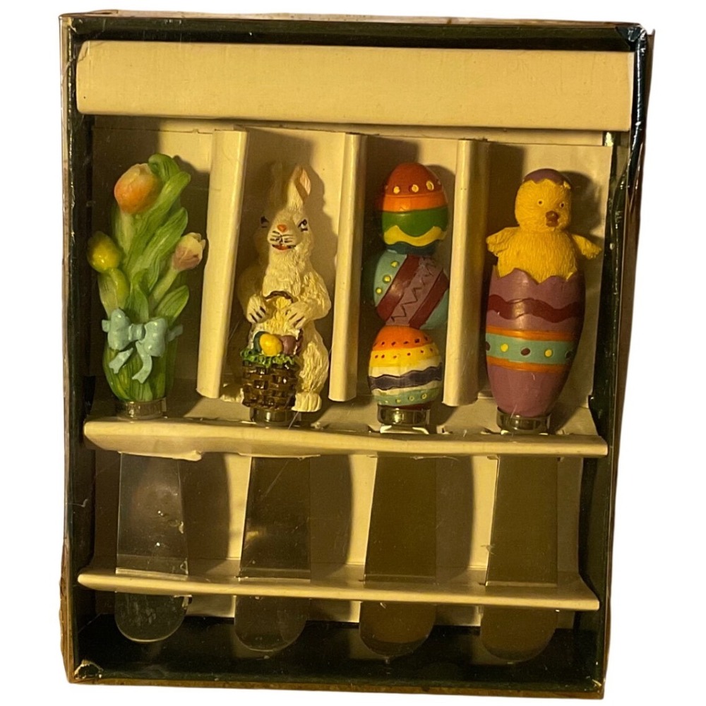 Fox Run Easter Spreaders Unisex OS Multi Excellence 4 Piece Polyresin Set